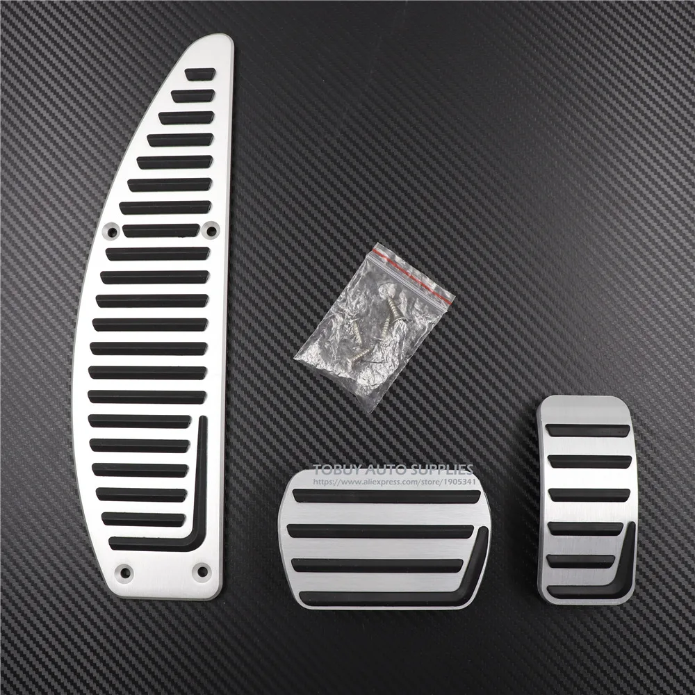 

TTCR-II Car Accessories Aluminium accelerator gas brake pedal for VOLVO V40 2013-2017 AT,non slip Fashion pedals plate pad