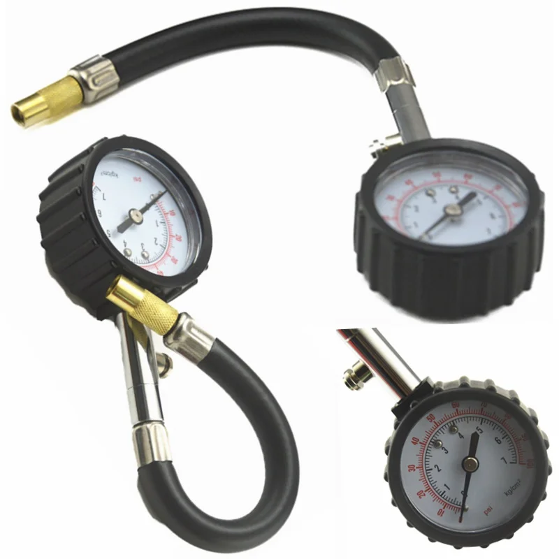 

Long Tube Tire pressure gauge meter 0-100Psi High-precision Tyre Air Pressure Tester For Car Motorcycle Universal