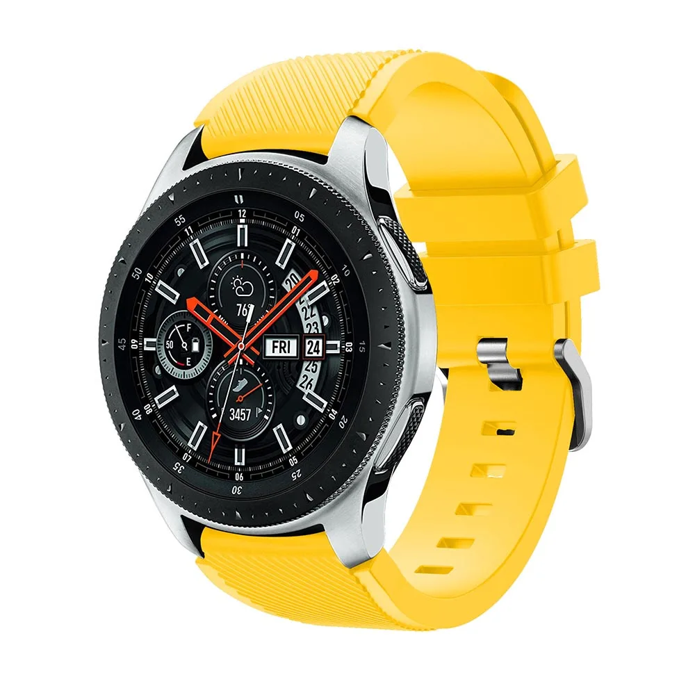 22 mm Silikonarmband für Samsung Galaxy Watch 3 45 mm 46 mm Gear S3 Frontier S3 klassisches weiches, bequemes Armband für Amazfirt GTR – Detail 12