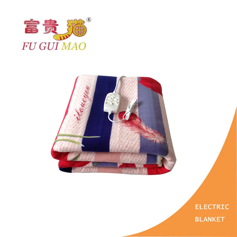 

FUGUIMAO Electric Blanket 180*200 Electric Heating Blanket Plush Manta Electrica 220v Mattress Heated Blanket Body Warmer