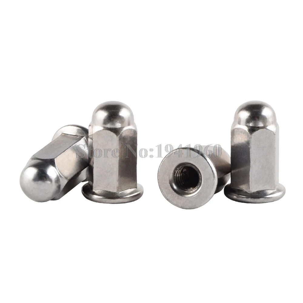 4Pcs M6 M8 M10 Acorn Cap Nut Cap Fit For Honda Suzuki Yamaha Motorcycle Dome Head Nut 6MM 8MM 10MM M6x1 M8x1.25 M10x1.25