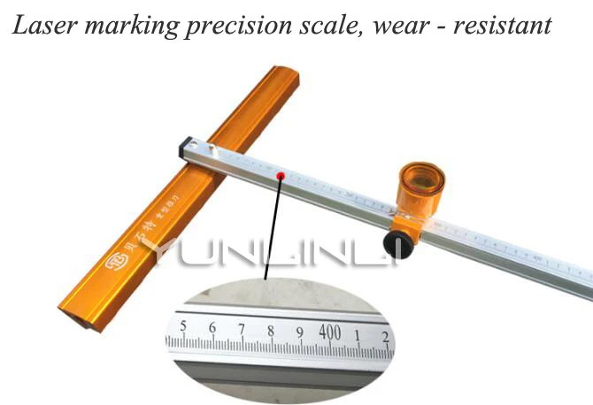 Couteau à pousser le verre épais et audacieux de type T, outil professionnel à rouleau de précision pour couper les carreaux de verre T-XING