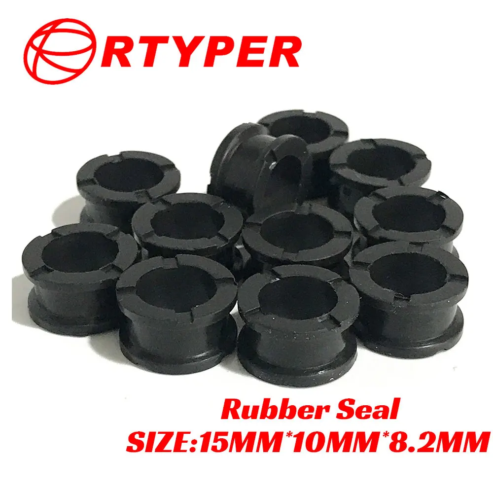 100 PCS Fuel Injector 06164-P2J-000 Upper Rubber Seal 22007 For Honda Accord Civic Del Sol Acura Integra RL TL