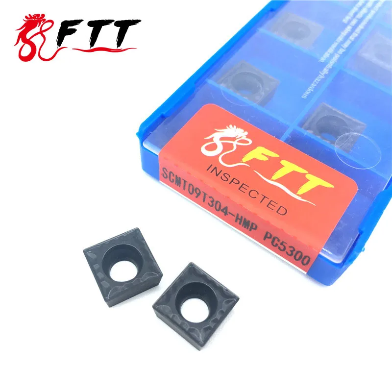SCMT09T304 HMP PC5300 External Turning Tools Carbide insert High quality Lathe cutter Tool Tokarnyy turning insert