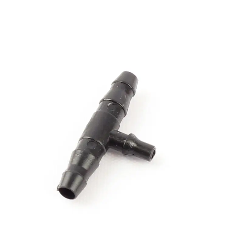 60pcs  4/7mm to 3/5mm Reducing Tee Barbed Three Way Hose Connector for Garden Irrigation Hotbed Watering Reducer Subirrigation