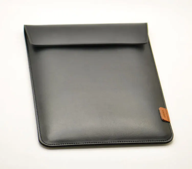 Imagem -03 - Bolsa tipo Envelope para Laptop Capa Super Fina de Couro e Microfibra para Computador Portátil Dell Xps 15 9550 9560