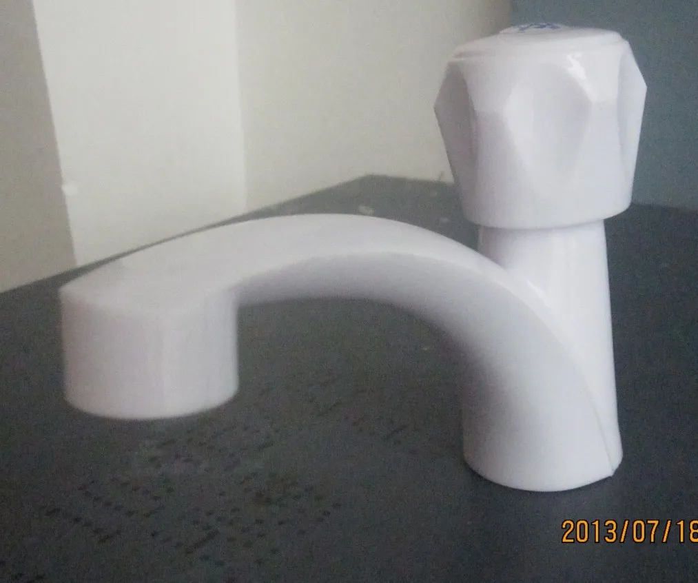 ABS thick plastic basin faucet wash basin faucet vertical single cold single hole faucet