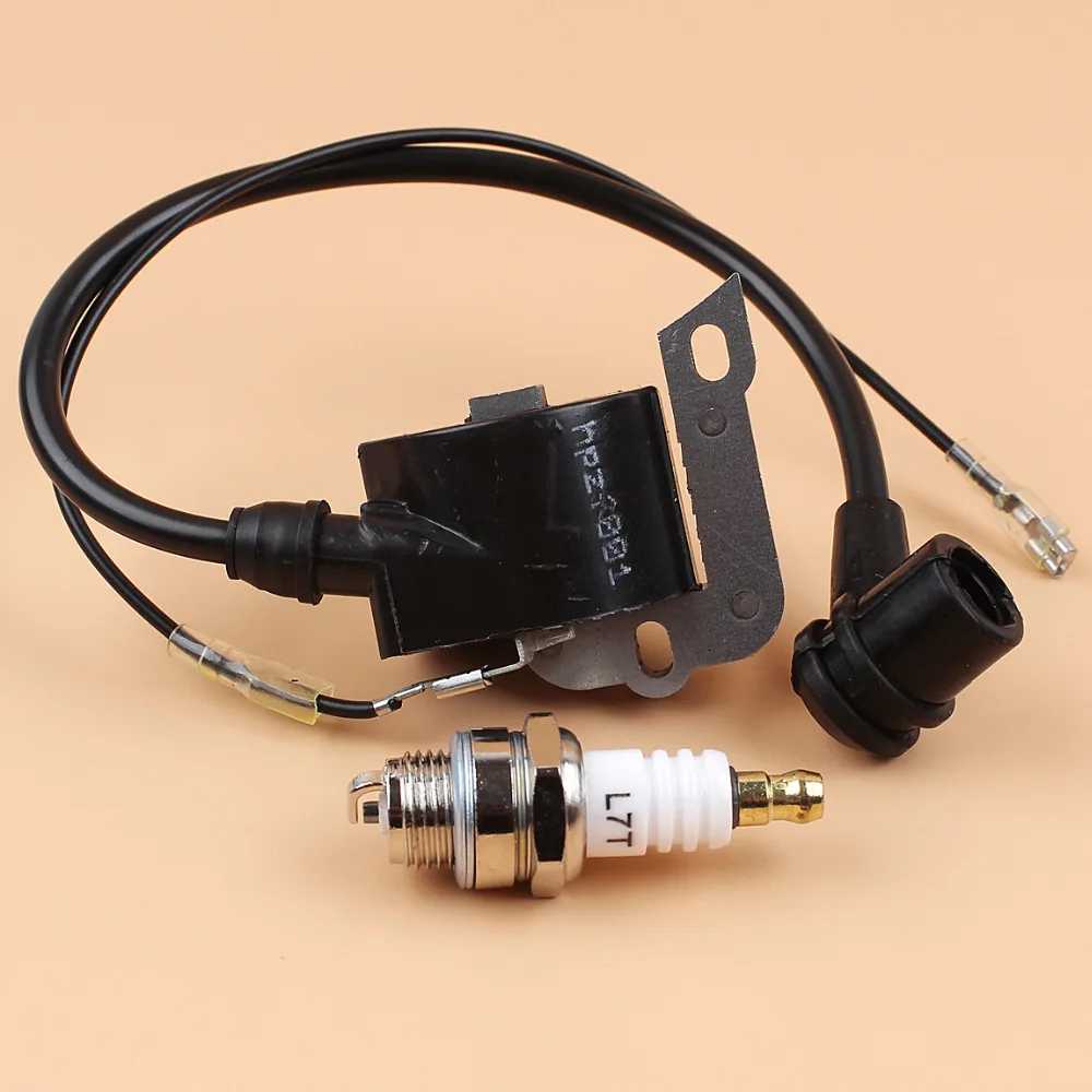 Módulo de bobina de ignição, vela de ignição para husqvarna 50 51 55 257 261 272xp, peças de reposição de motosserra