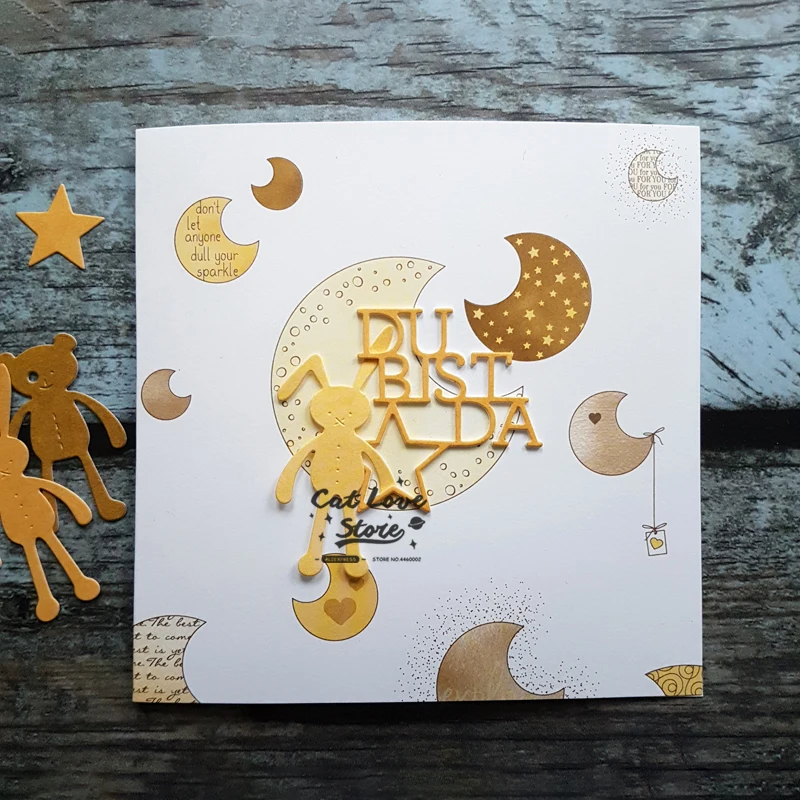 قوالب قطع معدنية على شكل حيوانات ، الإستنسل DIY ، سكرابوكينغ ، بطاقة ورقية مزخرفة ، قوالب حرفية ، قطع نقش ، جديد 2019