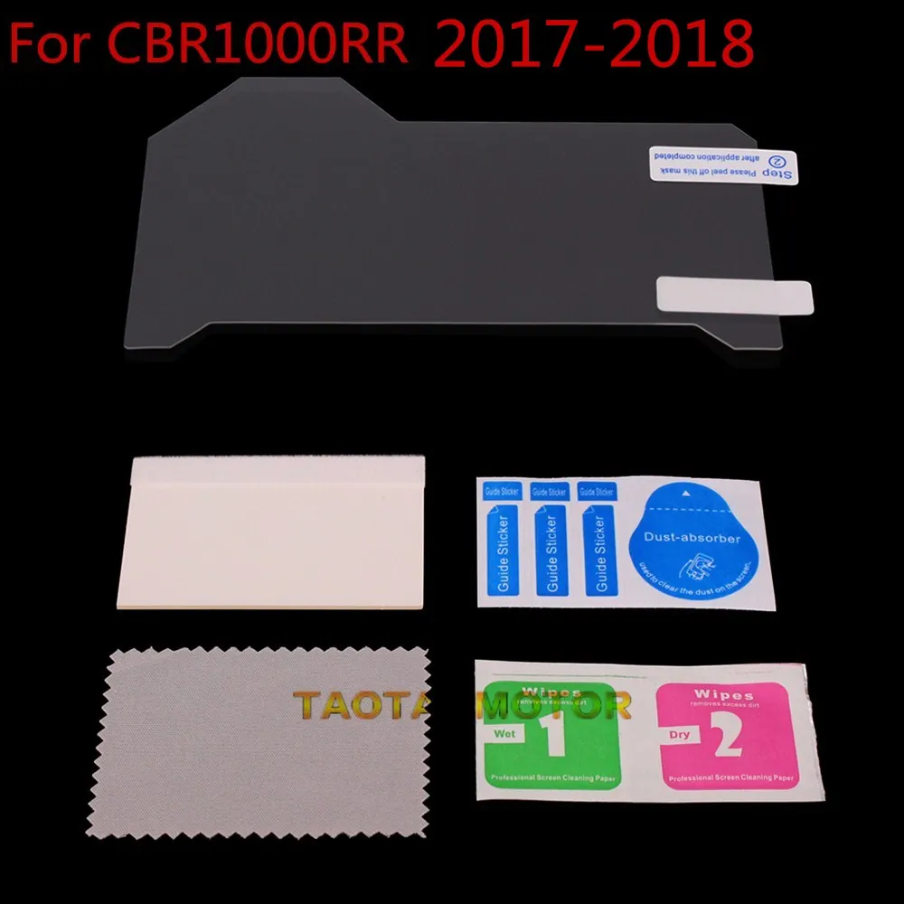 

CK CATTLE KING For Honda CBR1000RR CBR 1000 RR 2017 2018 Motorcycle Instrument Cluster Scratch Protection Film Screen Protector