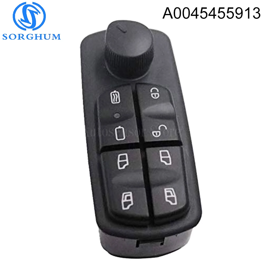 New A0045455913 0045455913 Electric Master Power Control Window Switch For Mercedes Benz Truck