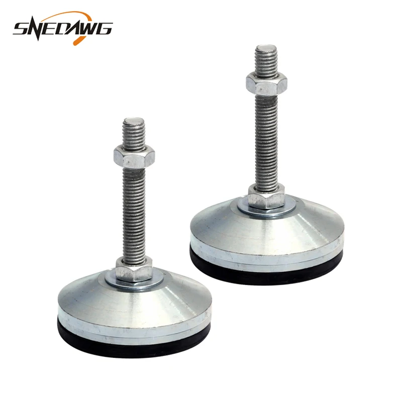 

Mechanical Adjustable Foot Cup Anti-Slip Furniture Foot Cup Flat Bottom Support Legs Base Diameter 80mm