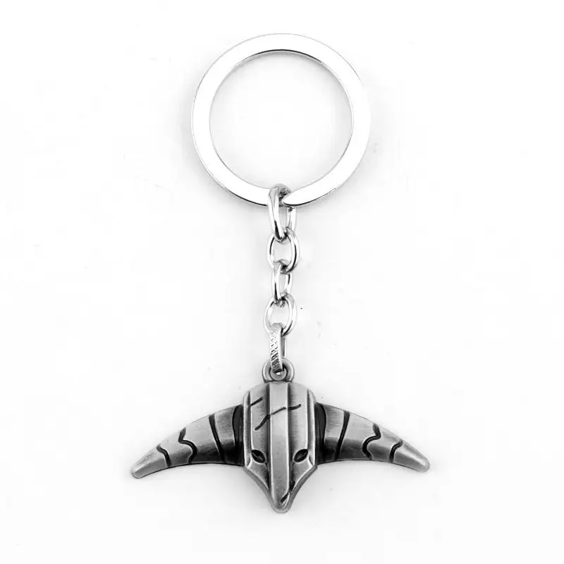 Game Dota 2 Keychain Pudge Hook Sword Weapon Pendant Keyrings Fans Cosplay Jewelry Gift