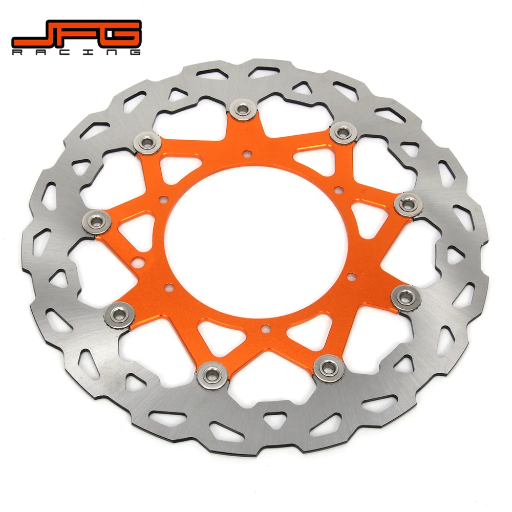 320MM Front Brake Disc Rotor Bracket Adaptor Adapter For KTM EXC XC XCW XCF SX SXC SXS GS MX MXC LC4 2000-2012 Motard Supermoto