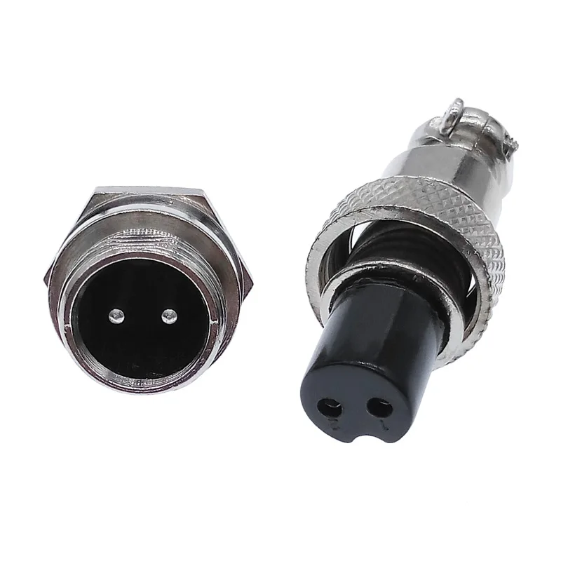 Panel circular  connector GX12 plug socket 2pin/3Pin/4Pin/5Pin/6Pin/7Pin 5A 125V M12 connectors