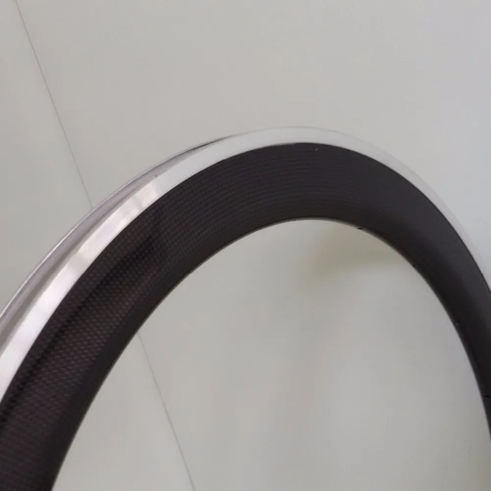 Excellent Quality Carbon Bike Part From Professional Factory With Alloy Braking Surface 700C 60mm Depth 23mm Width Clincher Rim