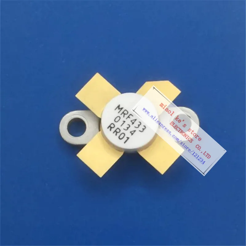 100% Original: MRF433 [ 12.5V-36V 2.5A 12.5W 30MHz CASE 211-07 ] NPN Silicon RF Power Transistor