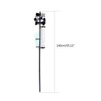 3 in 1 Meteorological Wind Garden Outdoor Meteorological Measurer Vane Tool Wind Rain Gauge