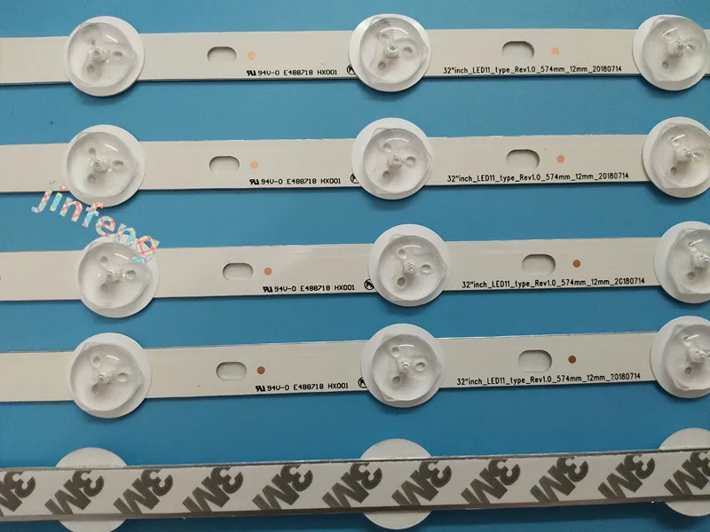 Retroiluminação led para tv de 32 polegadas, ndv rev1.1 lc32ld145k