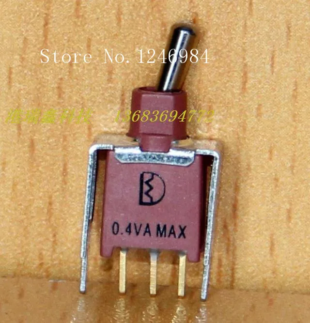 

[SA]ES-4-S20 -pin gold plated single two tranches M5.08 small tripod waterproof toggle switch Q22 Deli Wei 2AS1--50pcs/lot