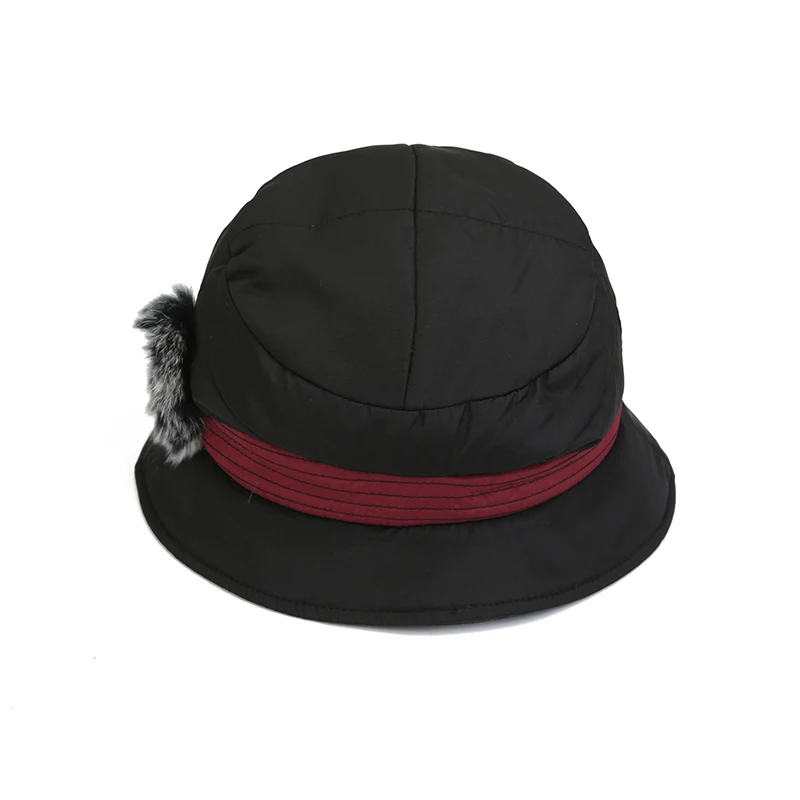 Cappello da pescatore da donna autunno inverno mezza età femminile elegante berretto caldo cappelli regalo di natale per la madre sciarpa morbida e