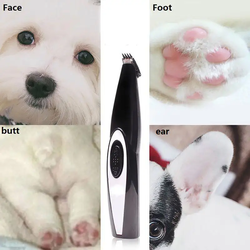 Pet Dog Hair Trimmer Rechargeable Professional Hair Shaver for Dog Cat Hair Clipper Pet Grooming Haircut Machine Dog Cutter Kits