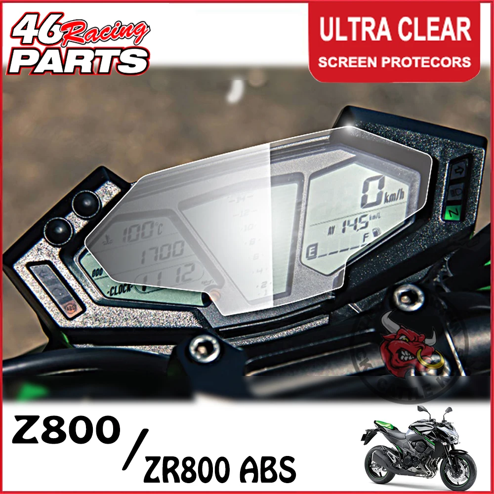 For Kawasaki Z800 ZR800 ABS Z/ZR 800 Motorcycle Accessories Cluster Scratch/Screen Protection Film Protector 2013 2014 2015 2016