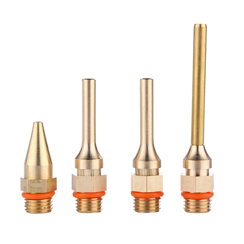 Puro Cobre Quente Derreter Cola Arma Bocal Longo e Curto Pequeno Furo Grande Diâmetro 2.0×70 mm 3.0×50 mm Pcs por Lote