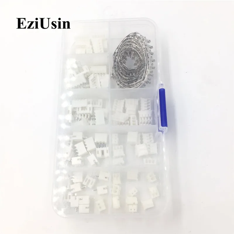 230pcs PH2.0 2p 3p 4p 5 pin 2.0mm Pitch Terminal Kit / Housing / Pin Header JST Connector Wire Adaptor PH Kits for 3D printer