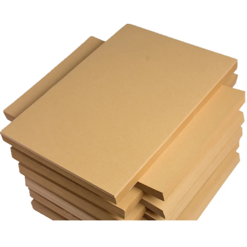 50pcs/lot 160g High Quality A3/A4 Brown Kraft Paper DIY Handmake Card Making Craft Paper Thick Paperboard Cardboard