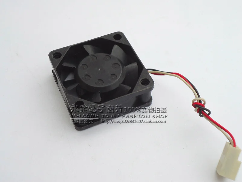 Original NMB NMB-MAT 4015 Double ball bearing 12V 0.11A 1606KL-04W-B59 3 wire cooling fan 40X40X15MM