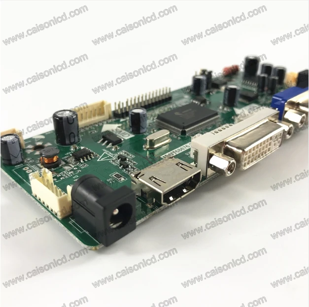 DVI/VGA/AUDIO/ of  TFT LCD controller  board  support CLAA170EA07P/CLAA170ES01/CLAA170ES01E