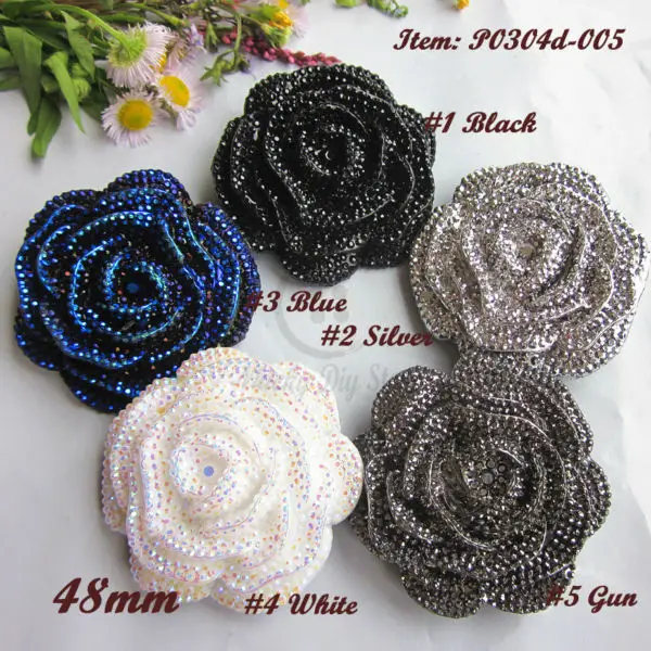 72pcs 48mm rose buttons dinner dress accessories decorative buckles corsage fur coats big buttons wholesale