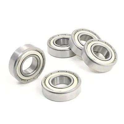 

5 Pcs 6004Z 20mm x 42mm x 12mm Double Metal Shielded Deep Groove Ball Bearings