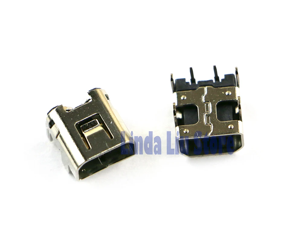 50pcs 200pcs High Quality Charging Port Replacement For Wii U Gamepad Power Charger Socket for WIIU