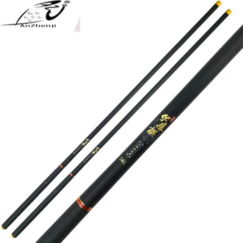 

2019 new Telescopic 5H Carbon Fiber Super Hard Ultra Light Carp Fishing Pole Stream Fishing Rod 2.7m-7.2m