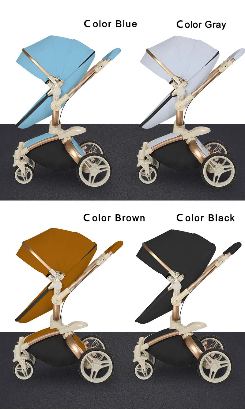 Free SHIPPING Gift for Baby stroller 3 in 1 Fashion Carriage European Pram Suit for Lying and Seat 7kg carrying capacity 25 kg