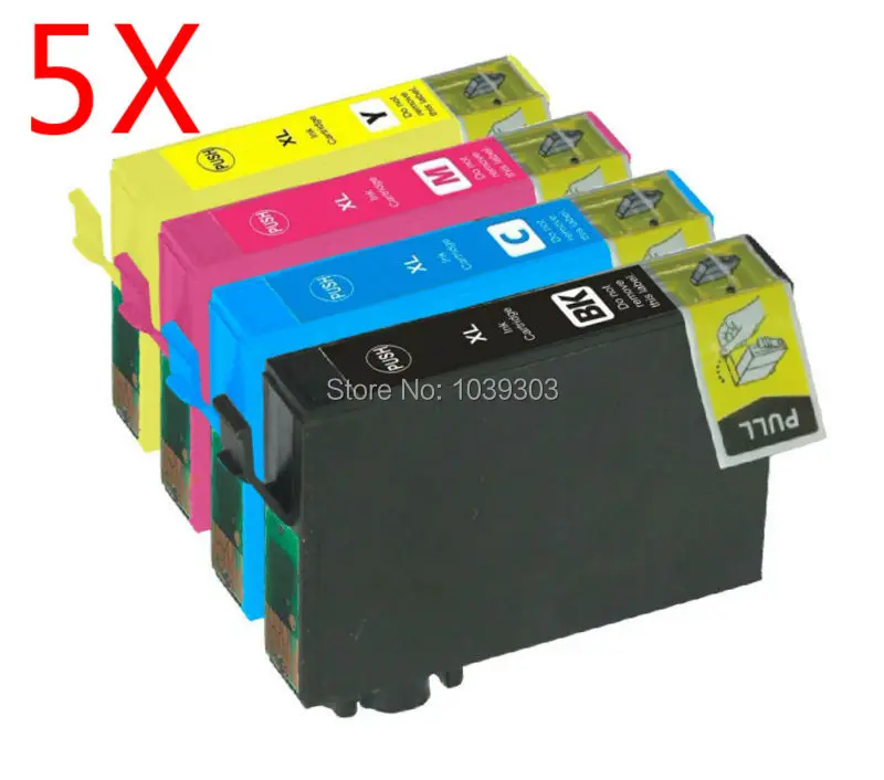 

20 x Chipped Compatible T1281 T1282 T1283 T1284 Ink cartridge For EPSON stylus S22 SX130 SX125 SX235W SX435W SX425W BX305F BX305