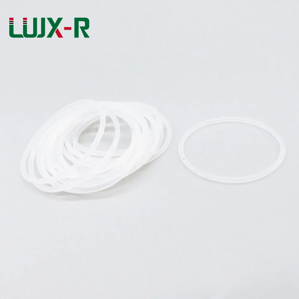 

LUJX-R 5.7mm White O-Ring Seal OD 130/145/150/165/170/175mm Silicon Gasket Washer Food Grade O Ring Sealing Silicone O Type Ring