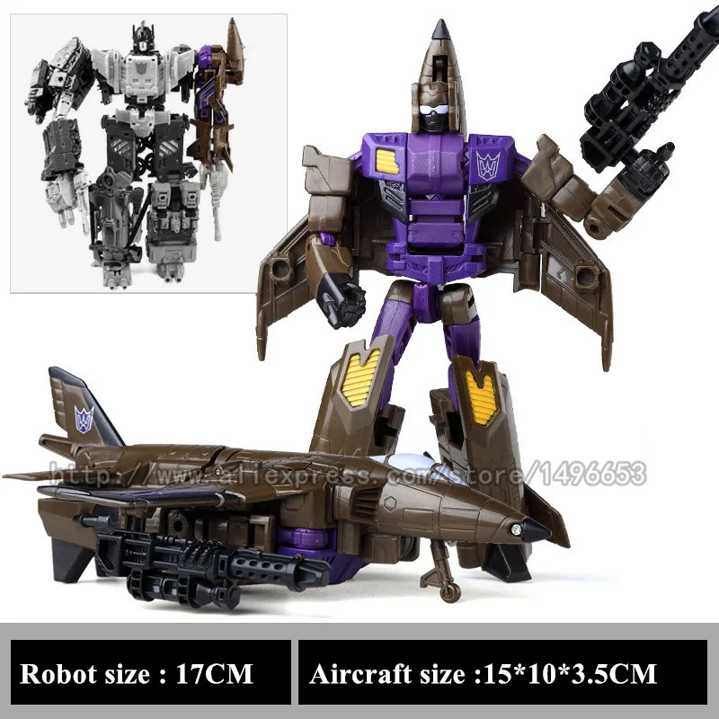 Haizhixing Cool Transformation Robot Car Toys Boys Anime Devastator Aircraft Tank Engineering Military model KO GT2 Kids Toy