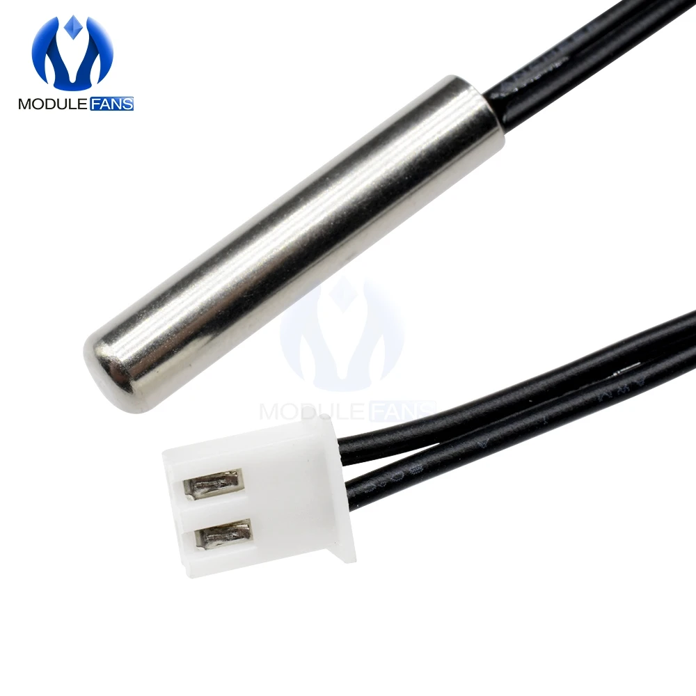 W1209 0,3 m 0,5 m 1m 2m 3m Wasserdichte Ntc Genauigkeit Temperatur Sensor 10K 1% 3950 draht Kabel Sonde Für Arduino W1401 – Detail 6