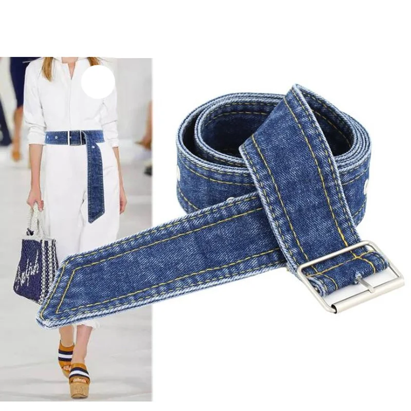 

New Fashion Women Belt Fashion Denim Belts Decoration PAPER TAPES Shirts Dress Cowboy Belt Womens Cummerbund