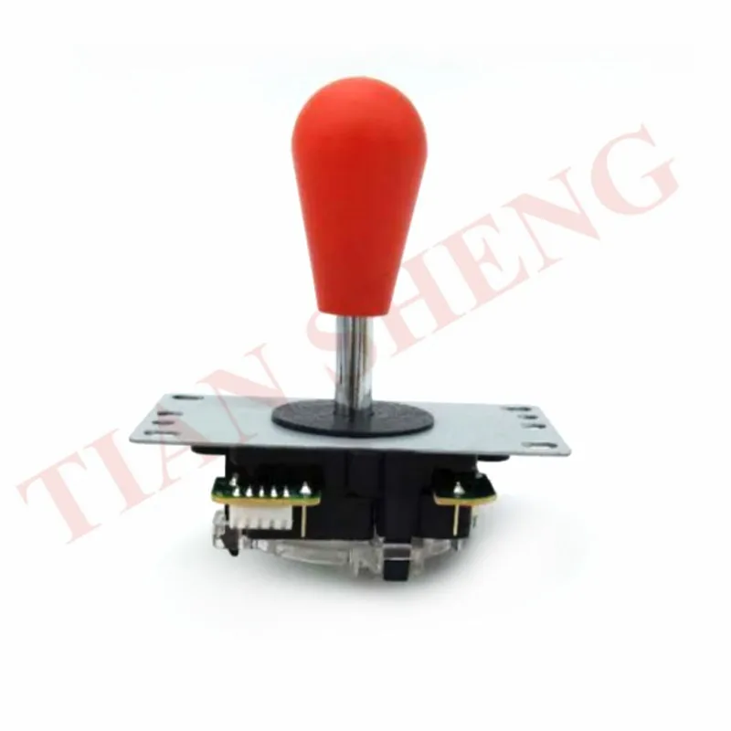 Free shipping 2pcs/lot High quality OEM Sanwa Joystick 8 way Arcade joystick with octagonal restrictor gate for arcade game