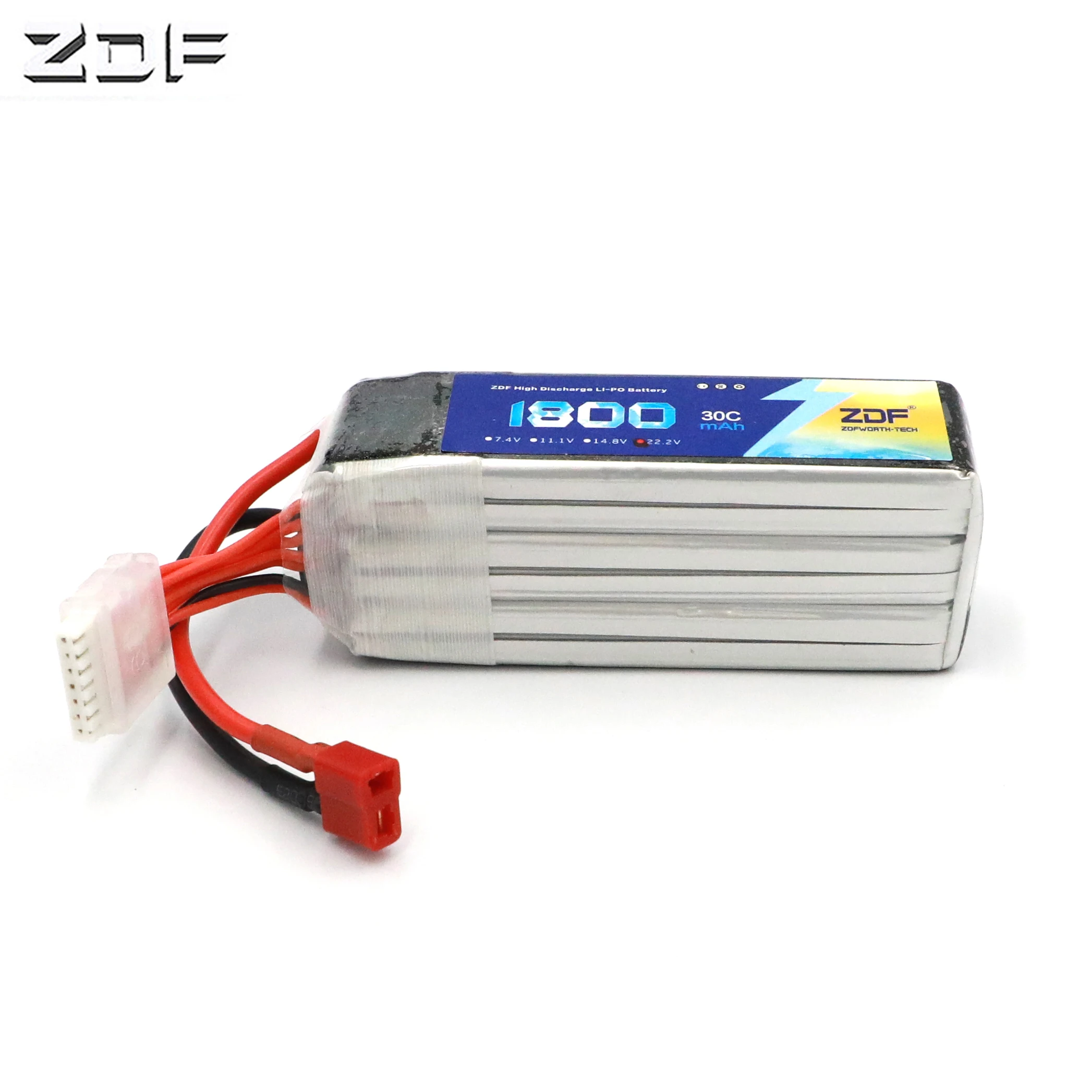 ZDF 22.2V 6 S 1800mAH 30C 60C 6 S Lipo li-po Lipoly batteria per RC Hobby Qudcopter Car Boat Airplane