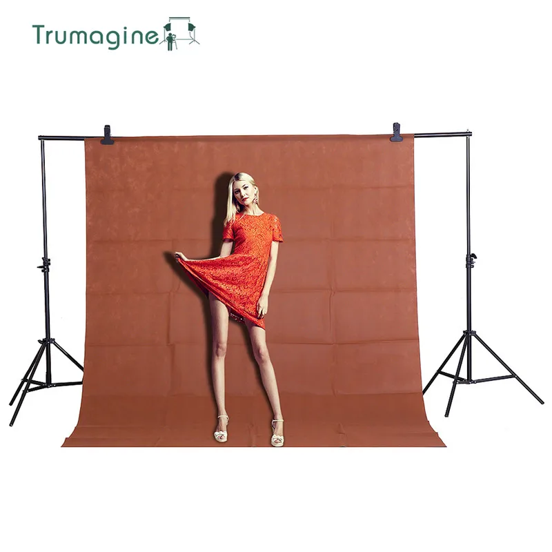 

1.6X2M/5.2X6.5ft Photography Background Backdrop Smooth Muslin Coffee Chromakey Cromakey Background Cloth For Photo Studio Video