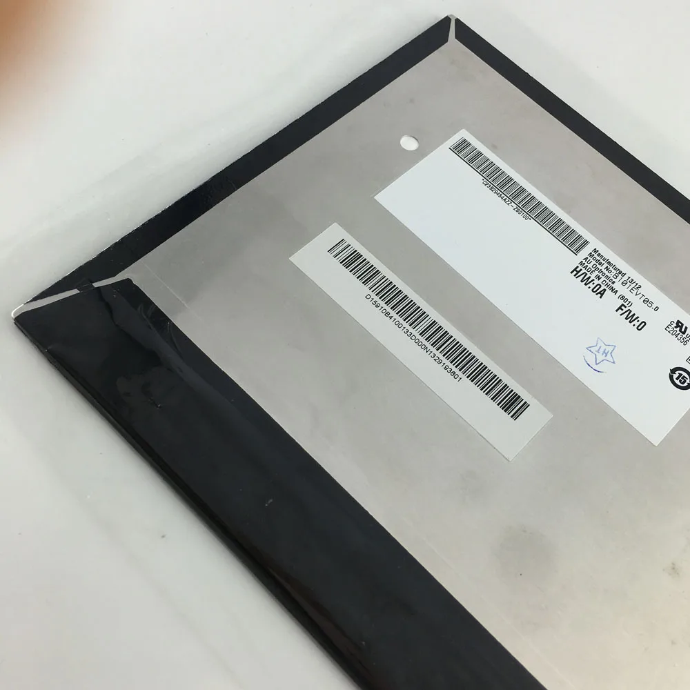 Imagem -02 - Polegada B101evt05.0 Substituição do Painel de Exibição da Tela Lcd para Acer Iconia Tab A210 A211 1280*800 10.1