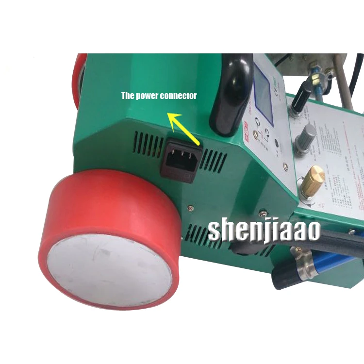 220V MINI เครื่องเชื่อม/เครื่องเชื่อมพีวีซี/พีวีซีแบนเนอร์เครื่องเชื่อม/อัตโนมัติแบนเนอร์ Splicing เครื่อง