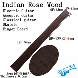 Een Grade Indian Rosewood Elektrische Akoestische Klassieke Gitaar Vinger Boord 650 648 Akkoord Lengte Maken Gitaar Materiaal Accessoires