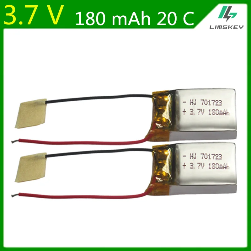 3.7V 180mAh Lipo battery For Syma S107G Remote Control Airplane beauty six-axis aircraft X900 X901 3.7 V 150AMH 20C 701723