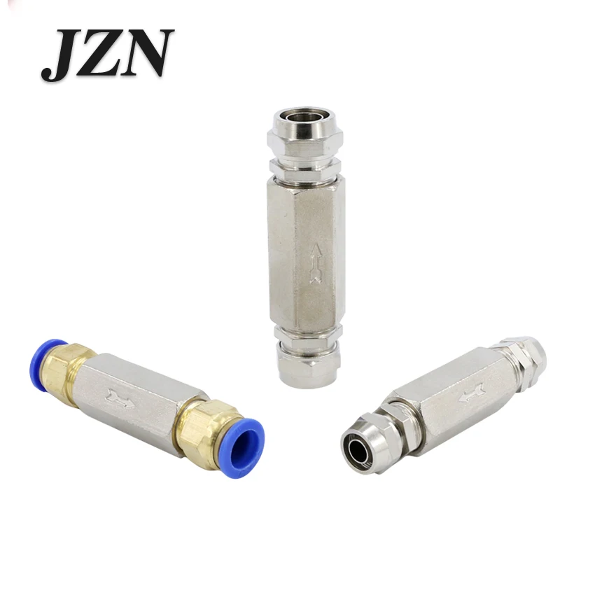 Pneumatic one-way valve air compressor air control valve reverse check  gas single air   joint